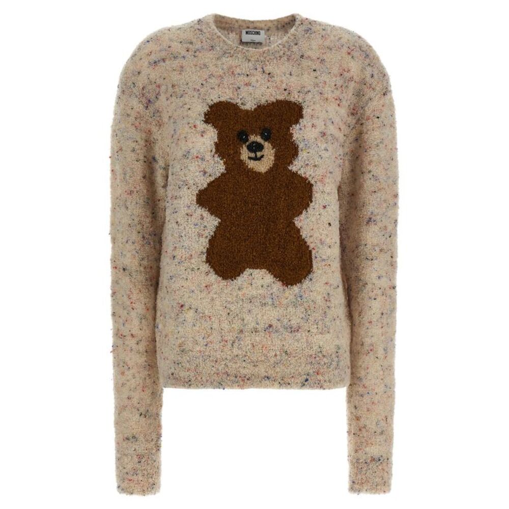 Moschino Multicolor Virgin Wool Women's Cardigan